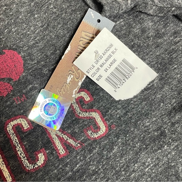 NWT Gray Hogs Razorbacks Women’s T-Shirt 2XL - Picture 8 of 10